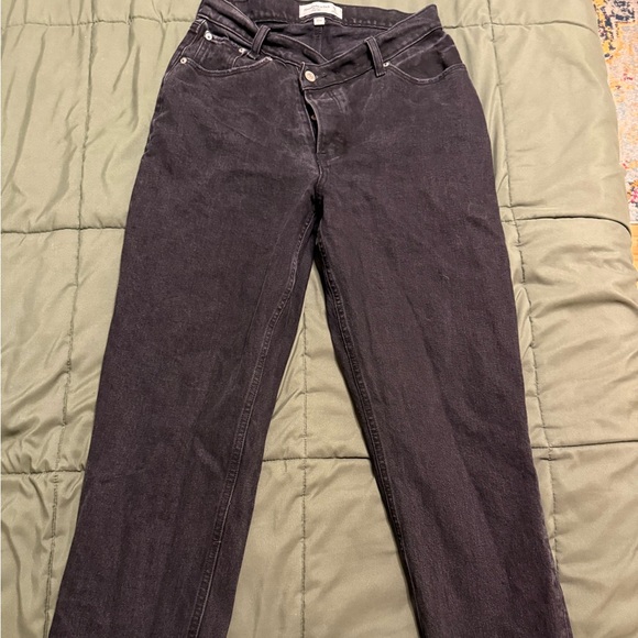 Abercrombie & Fitch curve love Black Straight Jeans - Picture 2 of 2